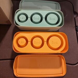 Stanley Cup Ice Cube Mold - Green and Orange